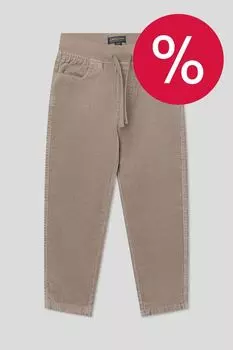 Брюки хлопковые на эластичном поясе OVS