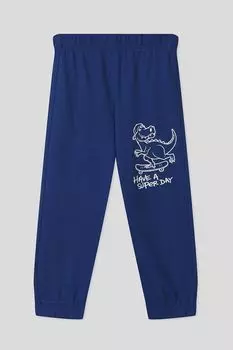 Брюки хлопковые на эластичном поясе OVS