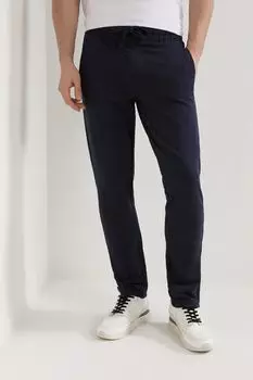 Брюки хлопковые на эластичном поясе OVS