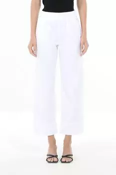 Брюки хлопковые на эластичном поясе OVS