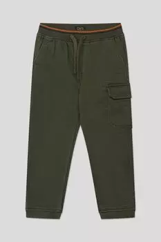 Брюки хлопковые на эластичном поясе OVS