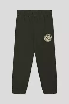 Брюки хлопковые на эластичном поясе OVS