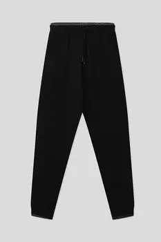 Брюки хлопковые на эластичном поясе OVS