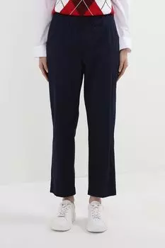 Брюки хлопковые на эластичном поясе OVS