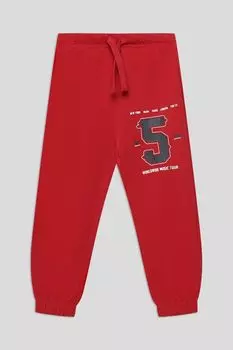 Брюки хлопковые на эластичном поясе OVS