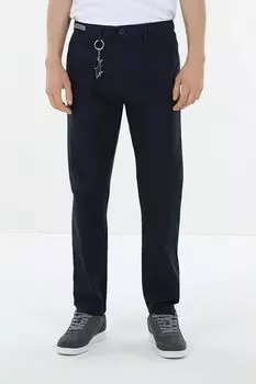 Брюки хлопковые на эластичном поясе Paul & Shark