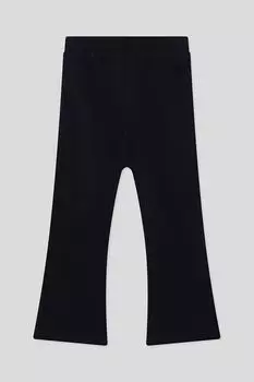 Брюки хлопковые на эластичном поясе расклешенные OVS