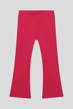 Брюки хлопковые на эластичном поясе расклешенные OVS