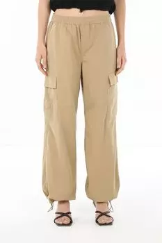 Брюки хлопковые на эластичном поясе с карманами Baby Angel