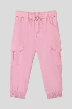 Брюки хлопковые на эластичном поясе с карманами Mayoral