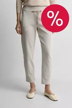 Брюки хлопковые на кулиске Betty & Co