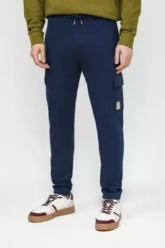 Джоггеры хлопковые на кулиске Blend