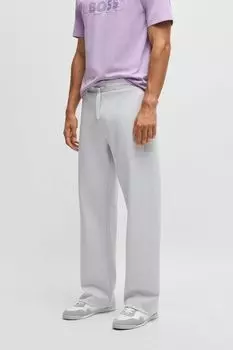 Брюки хлопковые на кулиске BOSS