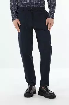 Брюки хлопковые на кулиске BOSS