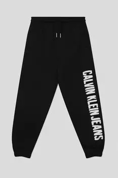 Брюки хлопковые на кулиске Calvin Klein Jeans