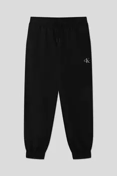 Брюки хлопковые на кулиске Calvin Klein Jeans