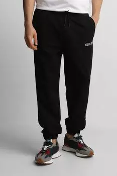 Джоггеры хлопковые на кулиске Guess