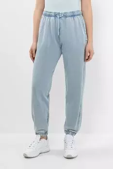 Брюки хлопковые на кулиске Guess Jeans