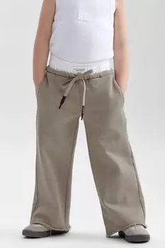 Брюки хлопковые на кулиске Happy Baby