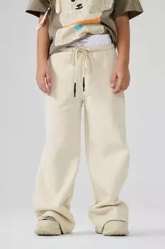 Брюки хлопковые на кулиске Happy Baby