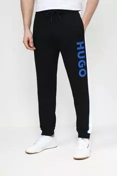 Джоггеры хлопковые на кулиске HUGO BLUE