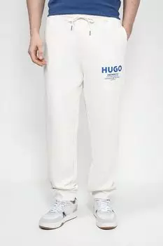 Брюки хлопковые на кулиске HUGO BLUE