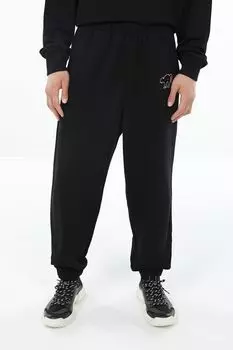 Джоггеры хлопковые на кулиске HUGO