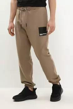 Брюки хлопковые на кулиске Karl Lagerfeld Jeans