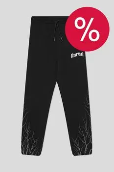 Брюки хлопковые на кулиске OVS