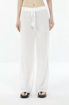 Брюки хлопковые на кулиске OVS