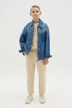 Брюки хлопковые на кулиске OVS