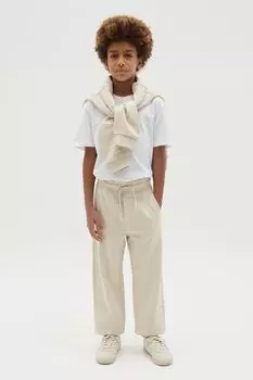 Брюки хлопковые на кулиске OVS