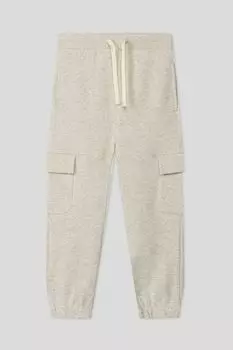 Брюки хлопковые на кулиске с карманами Benetton