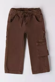 Брюки хлопковые на кулиске с карманами IDO