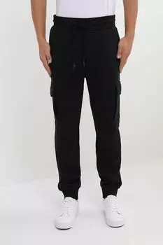 Джоггеры хлопковые на кулиске с карманами MARCO DI RADI