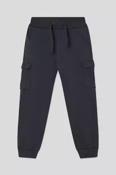 Брюки хлопковые на кулиске с карманами Minymo