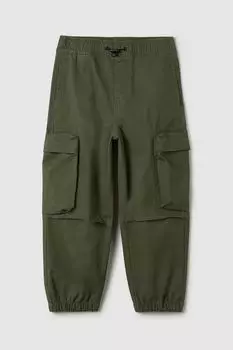 Брюки хлопковые на кулиске с карманами OVS