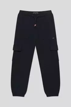 Брюки хлопковые на кулиске с карманами Tommy Hilfiger