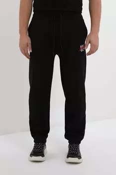 Джоггеры хлопковые на кулиске с логотипом HUGO