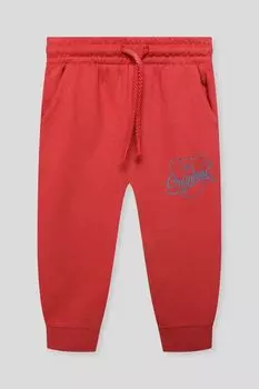 Брюки хлопковые на кулиске с принтом Fagottino