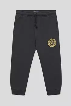 Брюки хлопковые на кулиске с принтом OVS