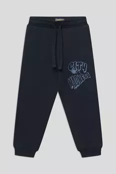 Брюки хлопковые на кулиске с принтом OVS