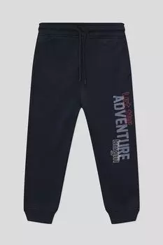 Брюки хлопковые на кулиске с принтом OVS