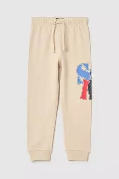 Брюки хлопковые на кулиске с принтом OVS