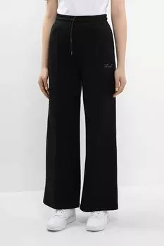 Брюки хлопковые на кулиске со стрелками Karl Lagerfeld