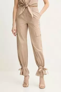 Брюки хлопковые на завязках Marciano by Guess