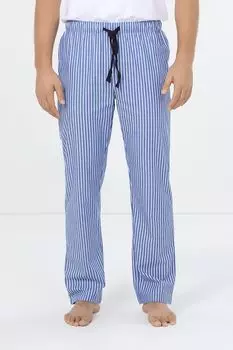 Брюки хлопковые пижамные в полоску OVS