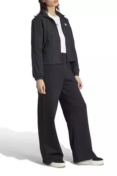 Брюки хлопковые прямого кроя Adidas