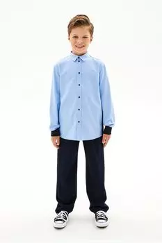 Брюки хлопковые прямого кроя Bell Bimbo