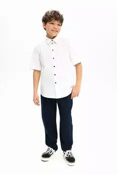 Брюки хлопковые прямого кроя Bell Bimbo